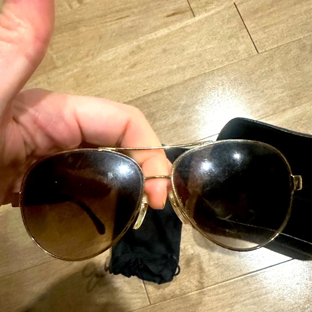 Chanel pilot sunglasses